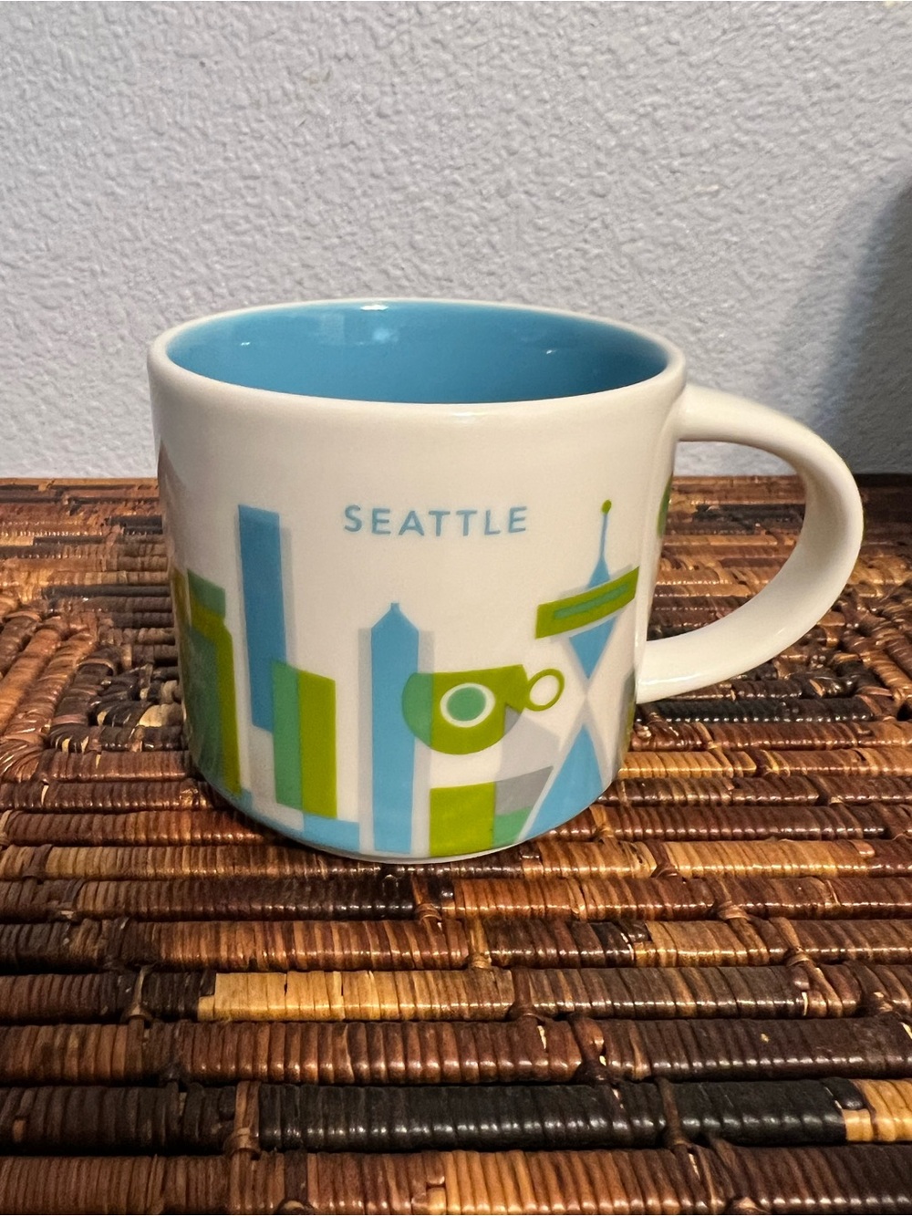 Starbucks Seattle Washington You Are Here Series Coffee Mug 14 Oz